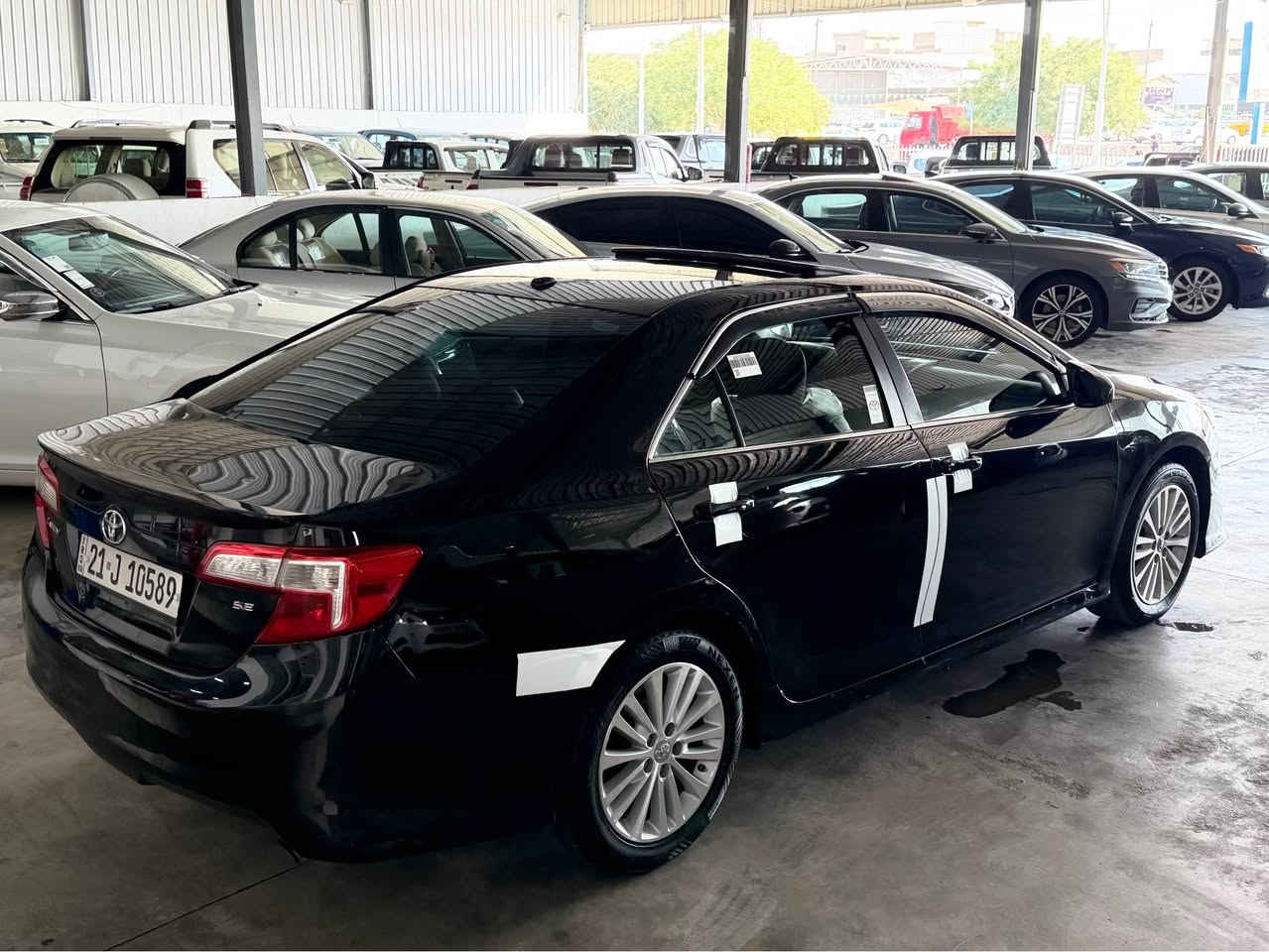 Toyota Camry
كامري 2012
وارد امريكي
لون:. اسود 
للبيع فقط بدون مراوس بدون اقساط
 سياره ماشيه فقد 155 الف 
رقم سنويه جديد لحد 2031 
حجم محرك 4  سلندر حجم محرك (2500) كير محرك شرط  صدر امامي خلفي جديد كهربائيات كل شغال تبريد شغال تخم
تاير جديد

مواصفات SE فول 
بصمه صندوق بصمه سلايت كشن جلد كشن كهرباي كير شفت تحكم استيرن طرفين  شاشه كبير كاميره خلفيه تبريد قطعتين ويل كروم افيلون وباقي مواصفات معروفه

صبغ :. ثلاث قطع امامي صبغ و شبرين باب خلف سكن صبغ 
سعر:. (113).وبي مجال بصيط 
رقم هاتف:. (***********)
عنوان :. كركوك 📍 كركوك, العراق

