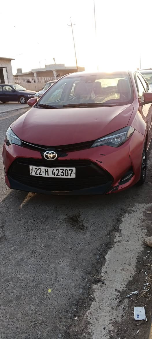 سلام عليكم كورلا حمره لبيع
تبريد 🥶
تدفئه شغاله 😪
محرك كير شرط 
نوع سياره برو 
موديل سياره 17
رقم صاحب سياره 
***********
وتساب فقط
