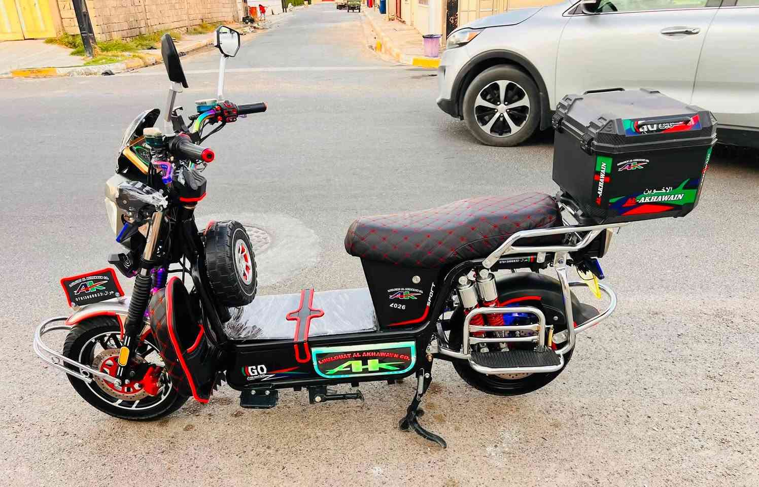 جبلي الاخوين انتاج 26 
نضافه فول استخدام قليل 
6 بطاريات ع الفحص شركه الاخوين 
جهاز نذار مانع السرقه نضام بصمه اصبع
سماعه ام بي 3 🎶
السعر 750 وبي مجال 
***********
‭***********
