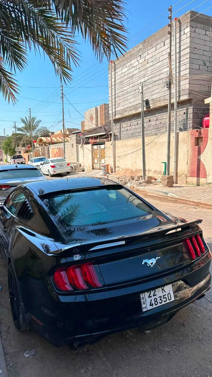 يا الله
موستنگ ايكو بوست  2017 
مواصفاتها مواصفات المعروفه 
مكينه2300 توين تيربو
السياره كلين تايتل يعني داخله من امريكا بدون ضربه بيها صبغ قليل بل بنيد والجاملغ،مكانها البصره
السعر115
***********
