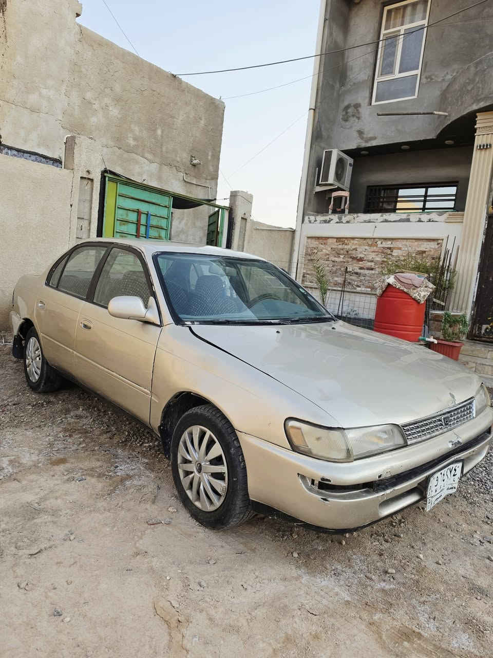 سلام عليكم
سيارة كورلا 1993 
محرك كير مكفولات 
تيارات جدد، 36 وبيها مجال

***********
مكاني البصرة شط العرب
