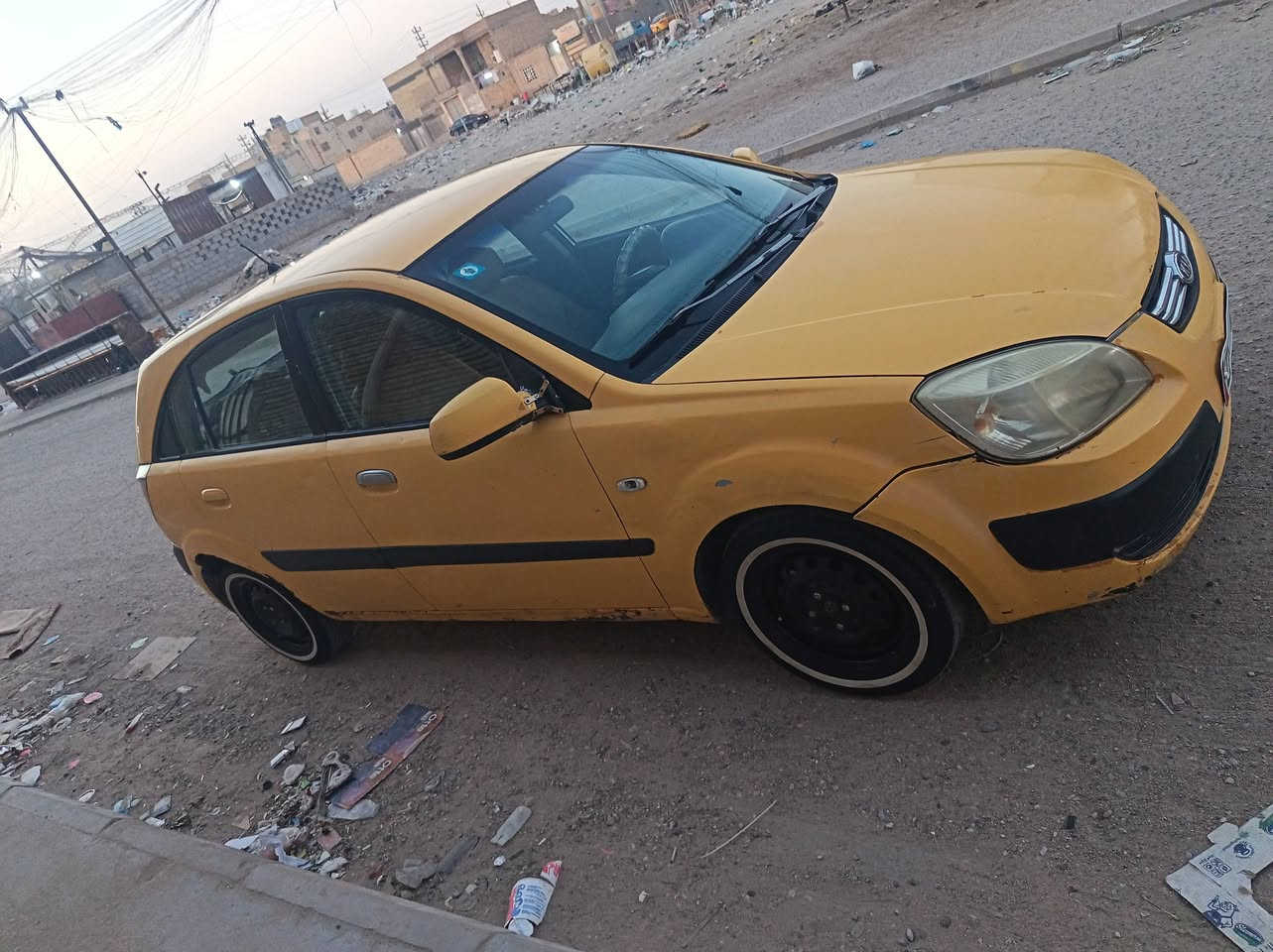 كيا ريو برايد 2007خليجي  جاهزه مكينه كير حداديه خير من الله عوزه ترتيبات بسيطه السعر 55/ ***********
