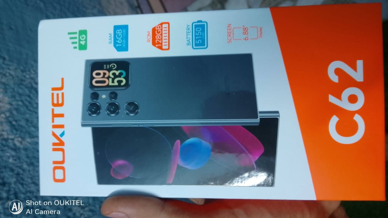 سلام عليكم للبيع C62جهاز كلش حلو ذاكره 128 بطاريه 5000دبل خط يدعم الذكاء السطناعي صالي شهر من ماخذه نضافه 90بل ميه السعر 200 مكان حي ميسان متواج خاص وهاذه رقمي ***********
