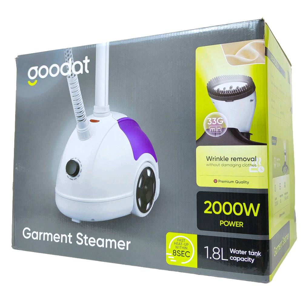 اوتي عامودي بخاري منCoodat
قوة 2000 واط: تسخين قوي وأداء كفء لتوليد بخار كثيف ينساب داخل الأنسجة.
تسخين فائق السرعة (خلال 8 ثوانٍ): جاهزية فورية للكيّ دون أي انتظار، مثالية للتحضيرات السريعة قبل الخروج.
خزان مياه بسعة 1.8 لتر: سعة كبيرة تتيح لك كيّ كميات واسعة من الملابس باستمرار دون الحاجة لتعبئة الماء تكراراً.
11 نمطاً للبخار : إعدادات متعددة للتحكم في كثافة البخار لتناسب جميع خامات الأقمشة من الحرير إلى الجينز.
إزالة التجاعيد وحماية الملابس: كنس وإزالة كاملة للتجاعيد والثنايا بآمان تام ودون التسبب بأي حرق أو تلف للأنسجة.