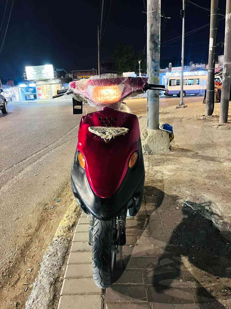 دراجه كهربائية • نقص باتري • تايرات جديدة