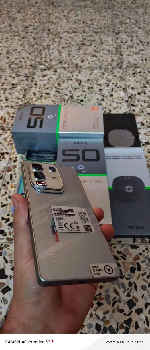 للبيع انفنكس  نوت 50 برو فايف جي
 الذاكرة 256 الرام 12+12
كاميرات خرافي  معالج ممتاز جهاز 
نضيف أغراض ما مستخدمي 
سعر جديدي ٤٥٠ سعري ٣٥٥ وبي مجال بسيط العنوان موصل توصيل ما عندي 
رقم الهاتف ***********
