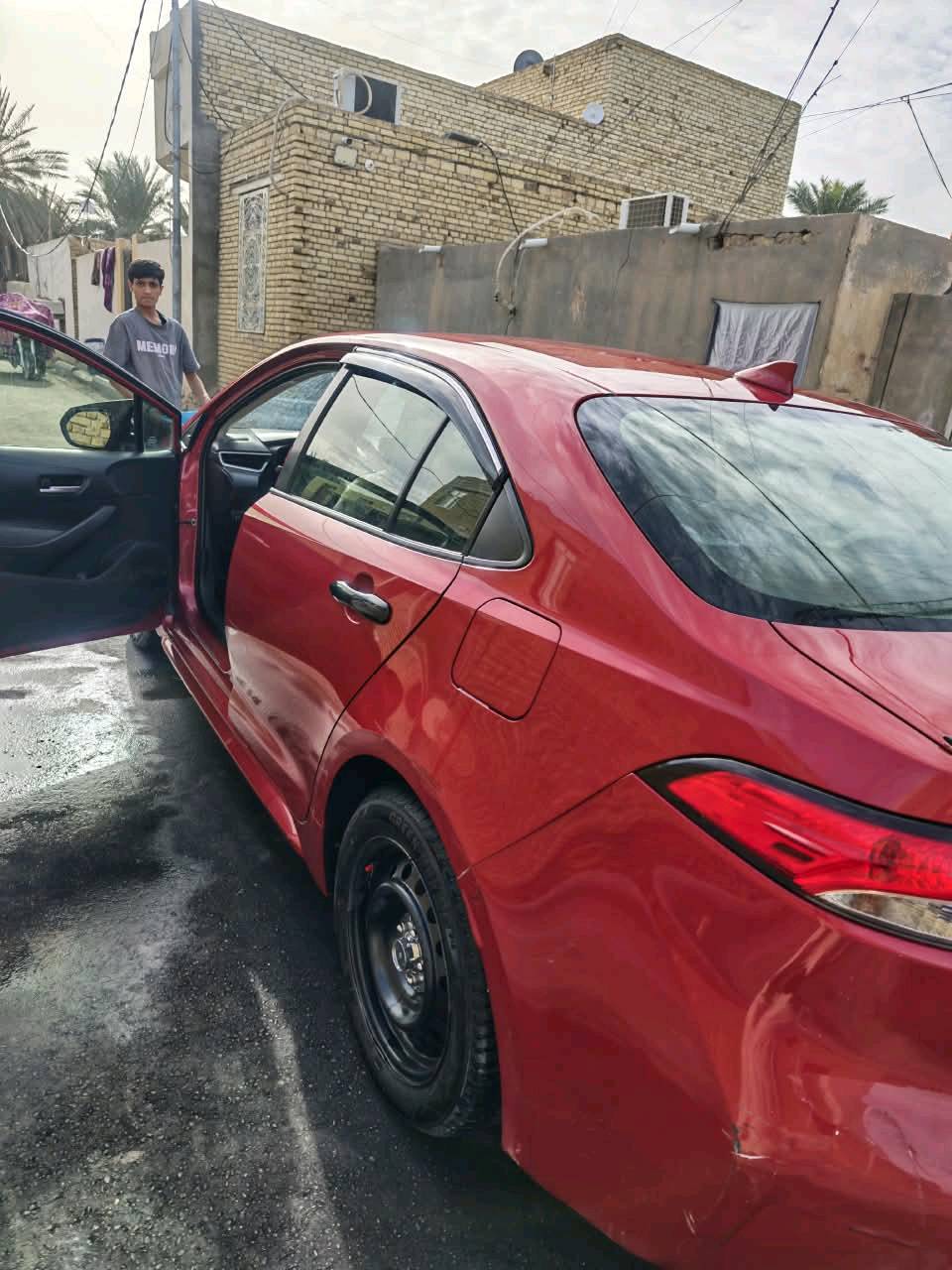 كورولا LE • رقم ذي قار • حادثه بنيد