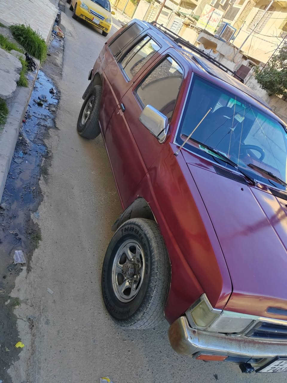 نيسان بات فندر موديل ٩٤ رقم نينوى دولي محرك v6 كير توماتيك
للبيع او مراوس ترهم 
تحويل مباشر  سنوية عضم
رقم صاحب السياره ***********
مكان موصل 📍
سعر ٣٥ وبيها مجال
