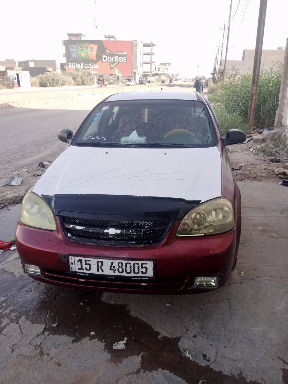 السلام عليكم اوبترا وارد امريكي موديل 2005 مكينه 1600بيها خيط تبخير  كير عادي تبريد شغال سياره سابقن مصبوغه وحالين بيها جراد ضرر السياره جاملغ امامي  العنوان الانبار رمادي بيها نواقص بصيطه مثل صالنصه مكسوره واذان مال محراك  سعر 52 وبيها مجال بصيط سياره باسمي شخصين وشرط اتكاتب عقد مروري ويرهم مراوس  ***********
