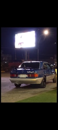 مرسدس 190E • محرك ٦ سلندر • رقم كركوك