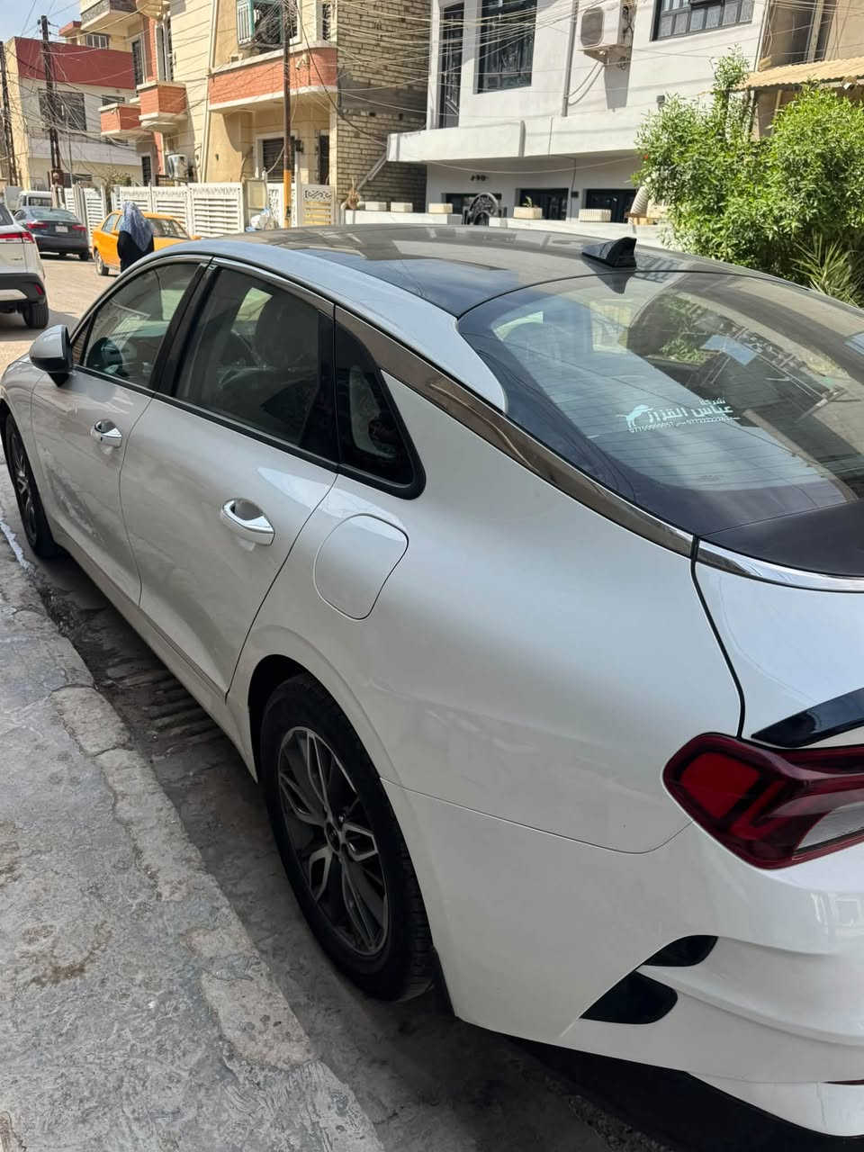 كي فايف خليجي 2023 فول مواصفات 
ماشية 66 
محرك 2000 بيهة بارد صغير 
السعر 185 وبيهة مجال بسيط 
مكاني بغداد بحي الجهاد 
***********
