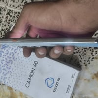 تكنو كامون ٤٠ ذاكرة ٢٥٦+١٦ بصمه شاشه شحن يخبل تصوير جهاز طك كارتونه جم...