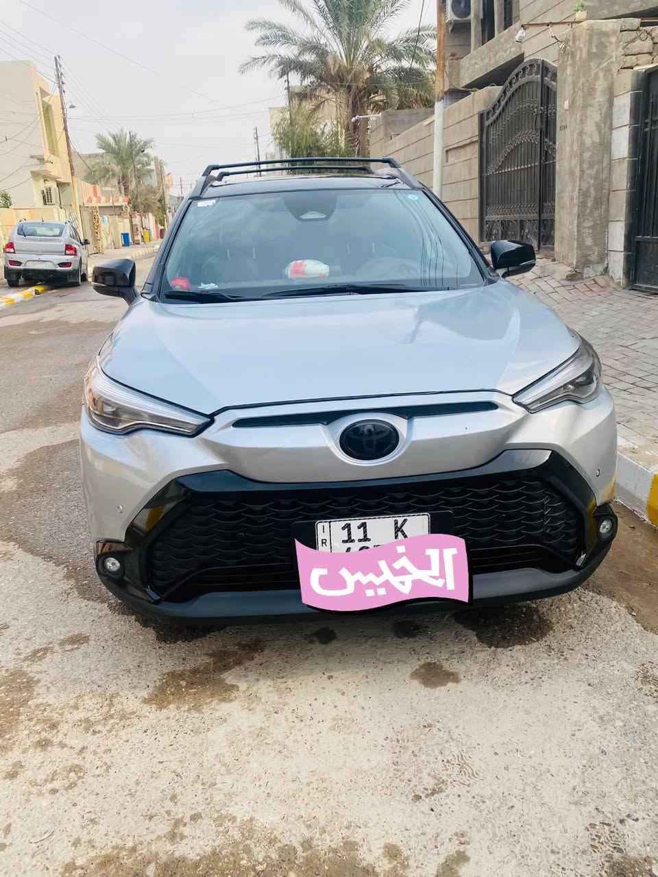 كورلا كروز امريكي هايبرد 
ماشيه 32 كم
فول الفول xse
ضرر صبغ بنيد وتعديل جاملغات ثنين بارد
بدون دواخل بدون شاصي
السعر 165 
رقم بغداد
***********

نص مكتوب في الصور:
- الخميس