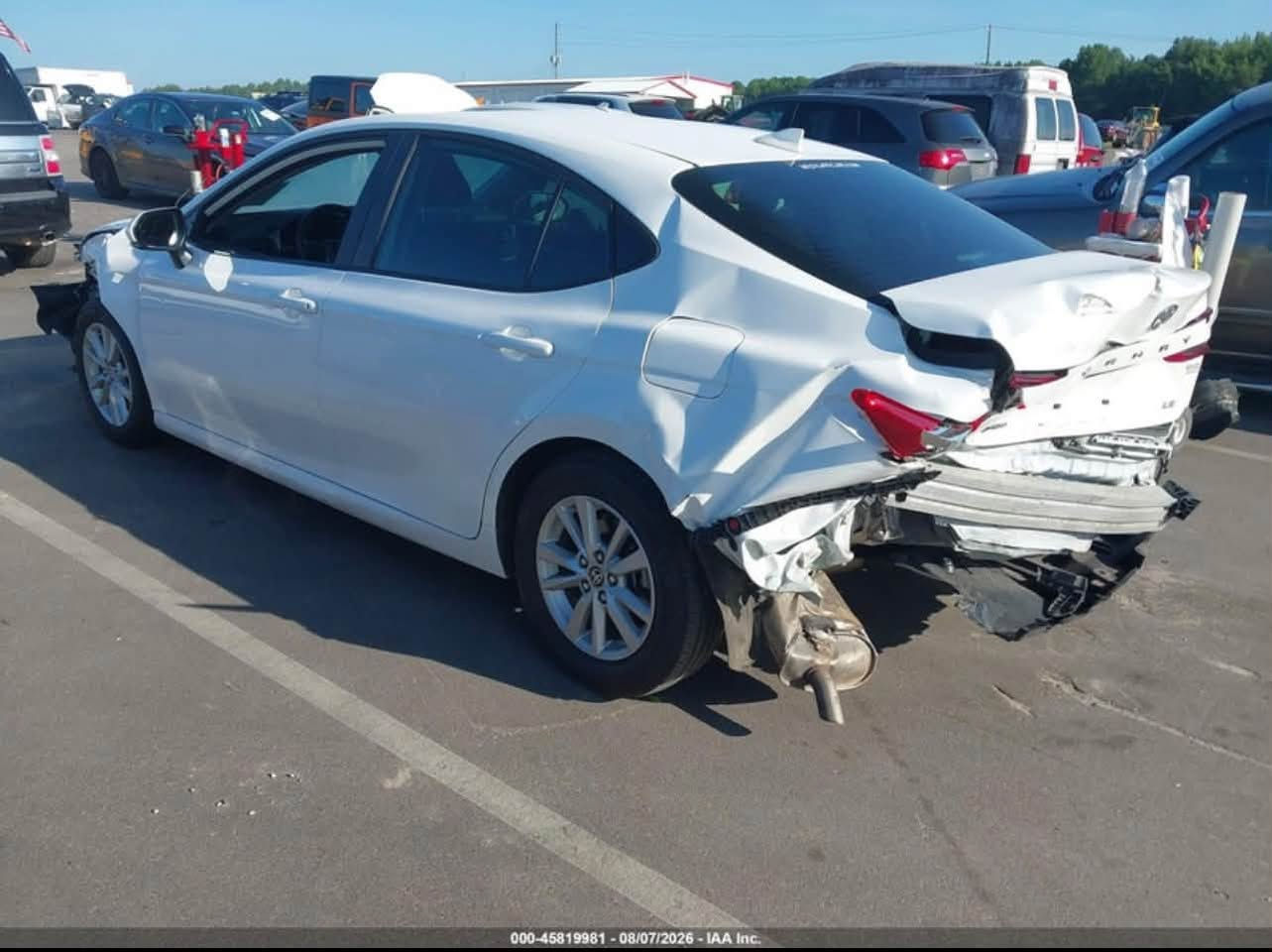 🔥سعر مناسب جداً 🔥
(((مكتب اسديرة لتجارة السيارات)))

📆تاريخ المزاد 30/9/2026

نوع السيارة: Toyota Camry 2025

الضرر موضح في الصورة

للاستيراد يرجى التفضل بزيارة المكتب 

📍موقع المكتب: اسديرة طق طق قرب مول انيس 

للاستفسار :
***********
اهلاً وسهلاً بكم ونشكر ثقتكم بنا💙

نص مكتوب في الصور:
- 000-45819981 - 08/07/2026 - IAA Inc.