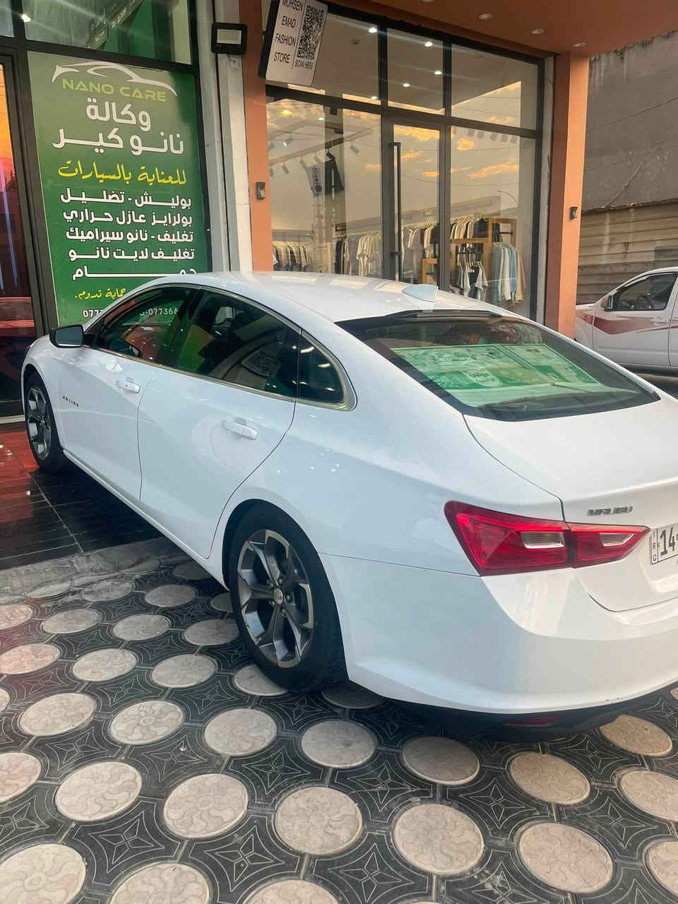 ماليبو 2023 
حادث السيارة موضح البنيد مبدل و الجاملغ بارد و هنا صار بيها بارد بالجاملغ مال السايق بدون صبغ 
باقي السيارة كفالة من كلشي 
رقم بصرة معوقين وكالة بإسمي 
السيارة نضيفه ماشية 60 على ايدي انا مستوردها 
السعر 132 و بيها مجال 
مكاني بصرة 
***********
