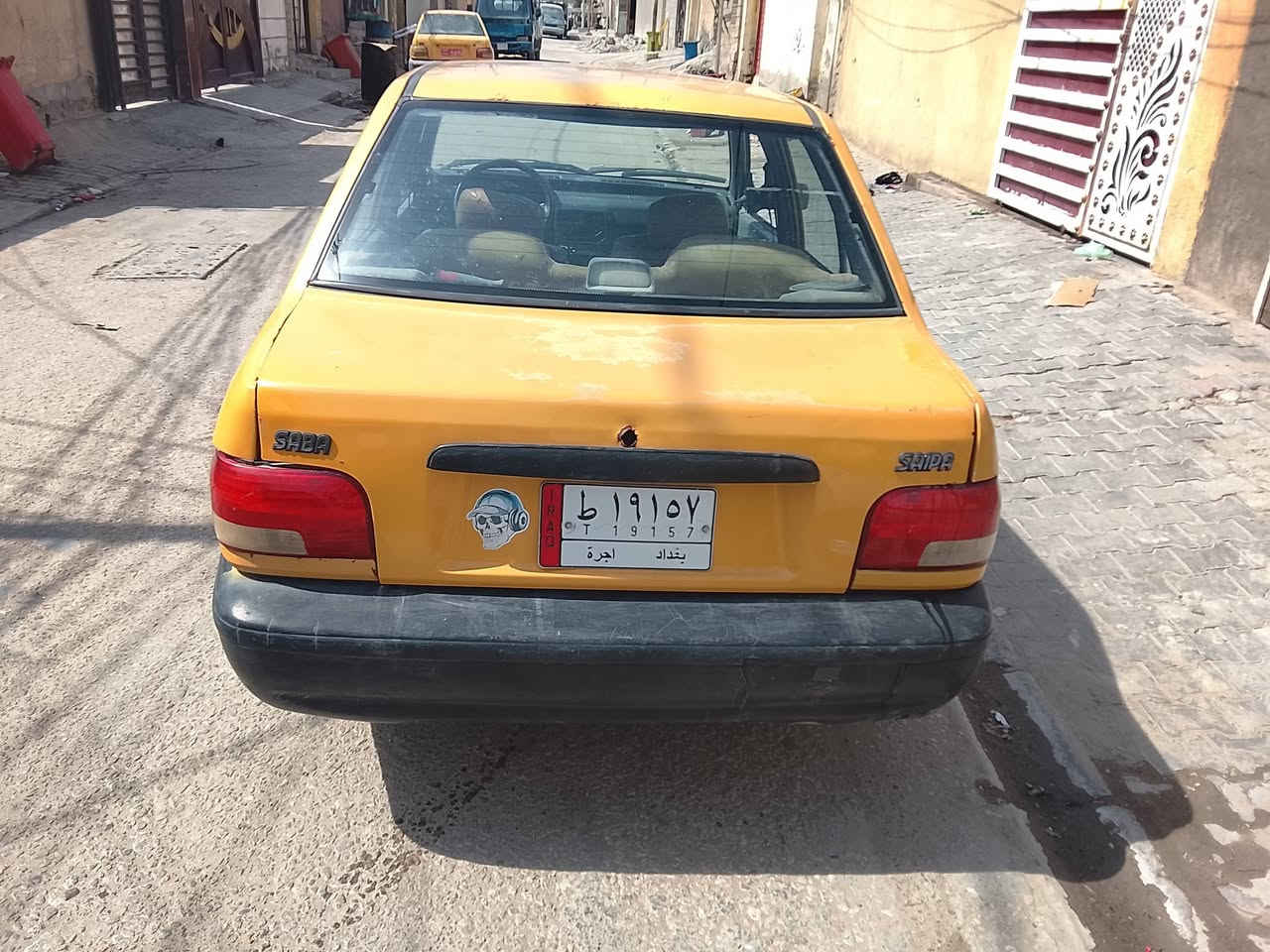سلام عليكم سايبه للبيع موديل 11 بيه طخه جاملخ خلفي وباقي مكفولة محرك وكير وحداديه وتخم تاير وشواصي شرط كفاله رقم نكليزي باقي على ستلام الواحات مكان كربلاء سعره 19       ***********
