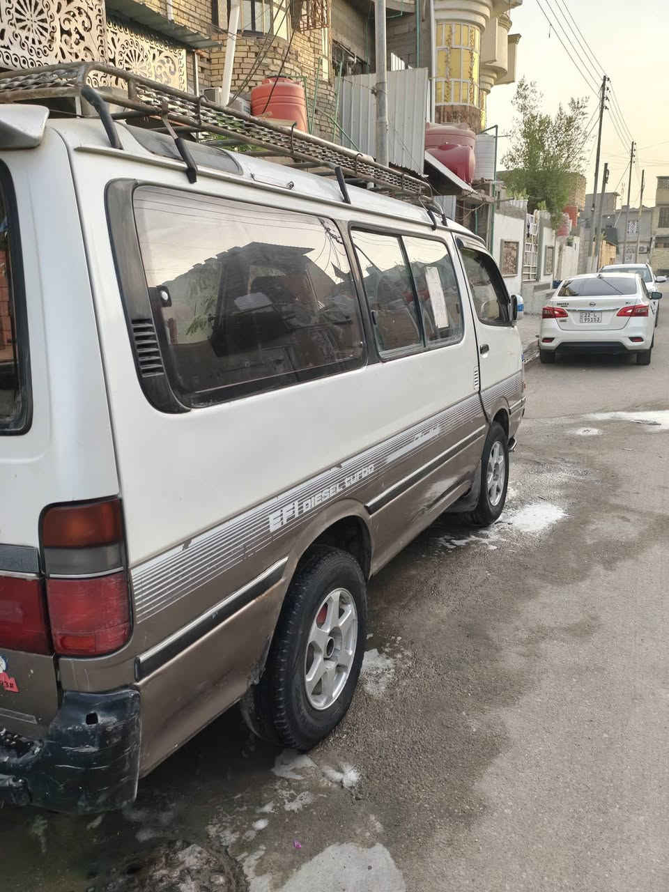السلام عليكم
السلام عليكم
كيا هايس سياحي مديل 92
مكينه ثنين رقم نكليزي مكانه البصره سعر 38 وبيه مجال..  ***********
