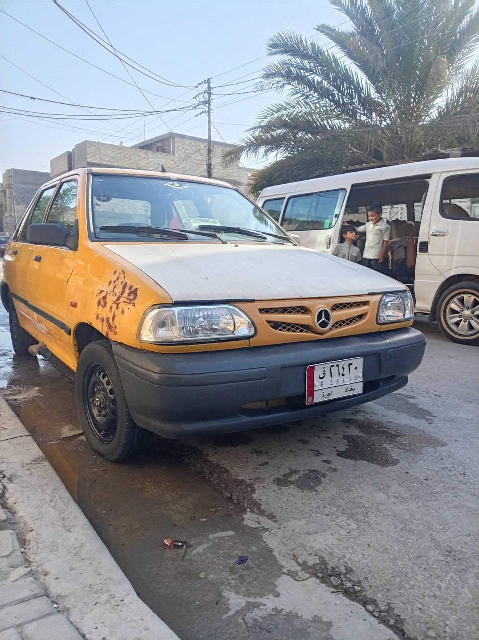 يا الله
سايبه موديل ١٢ بسمي سياره جاهزه خير من الله مابيه نقص شي تبريد كهربيات كله جاهز فقط بور ستيرن السعر ٢٠ مكان بغداد
***********
