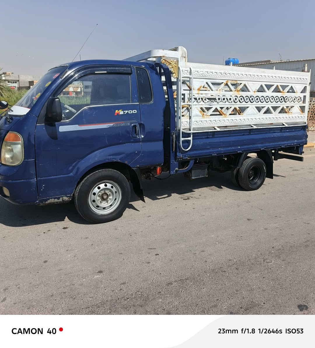 كيه موديل 2005مكفوله كير محرك    2700شاصي وحداديه كله جديد كرهبيات كله شقاله تخم تاير رقم سيارة بابل مشروع وطني تحويل مباشر بكان سيارة واسط الزبيديه سعر 65وبيه مجال ***********
