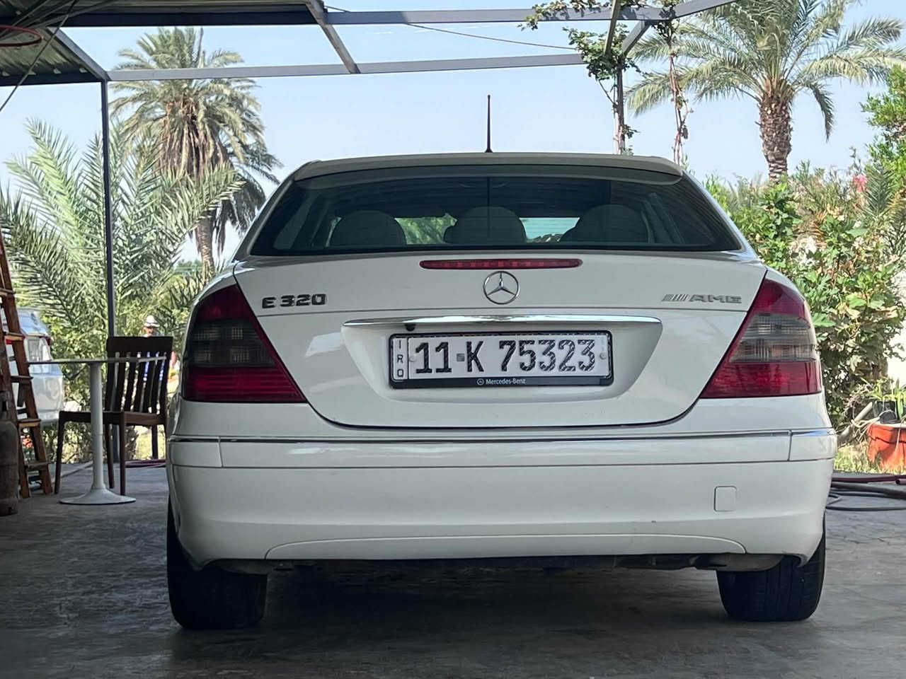 مرسيدس ٢١١ • محرك ٣٢٠ • رقم بغداد
