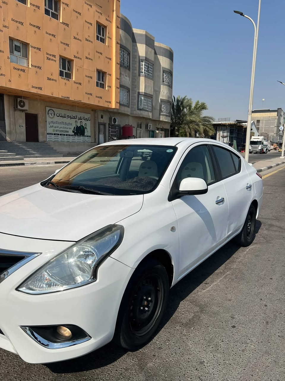 ‏نيسان صني موديل 23 هندي
‏رقم أربيل باسم شركة وكالة أو تحويل
‏سيارة جاهزة من كل النواحي
‏سيارة مقفولة من صبغ التبديل والفتح
‏بيها طبخات شوف العين

‏مكان السيارة البصرة القبلة

‏السعر 105

‏***********
