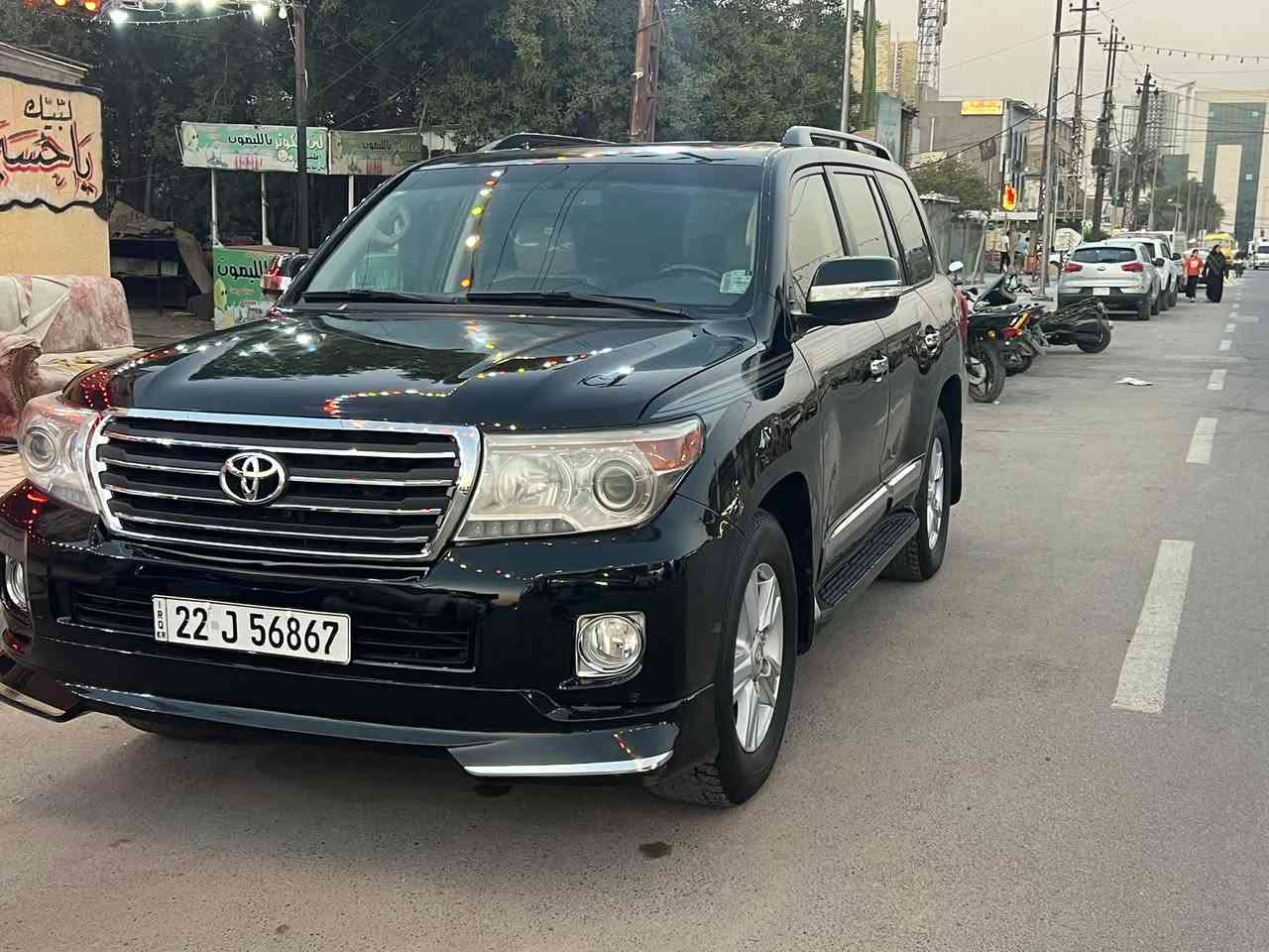 لاندكروز ٢٠١٢ بيهه قطع صبغ بدون ضربه اثر شخوط سونار موجود مكفوه من ضربه فول ابيع حزام سياره بدون نقص *********** شراي يتصل سعر ٢٥٥
