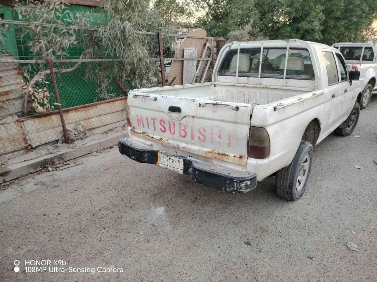 السلام عليكم بيكم مسيبوشي كاز بلادي ٢٠٠٥ السياره بلاديه خير من الله زقم بغداد مكاني بغداد٠٧٧٢٩١٩٧٣٤

نص مكتوب في الصور:
- HONOR X9b
- 108MP Ultra-Sensing Camera
- HONOR X9b 108MP Ultra-Sensing Camera