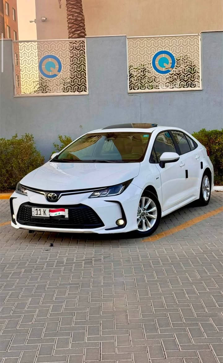 تويوتا كورولا 2025 (هايبرد) بأسمي
الموديل: 2025(ممشى 23 ألف كم فقط
 المحرك: 1800 سي سي (اقتصادي جداً
السيارة كفالة عامة من (صبغ وفتح  وتبديل وحالوب )
بيه فقط بارد pdr بلجاملغ الصدر كد اربع اصابع 
 المواصفات: فتحة سقف (سلايد) • جنوط 16 إنش • مقاعد جلد اسود سيارة جديدة بمعنى الكلمة 
• نظام رادار متطور وتحديد مسار
 الحالة: تراي زيرو، جاهزة بالكامل وبدون أي مصروف.
 الموقع: بغداد – حي الجهاد
 السعر: 158 ورقة (وبيها مجال بسيط).
📞 للتواصل: ***********
