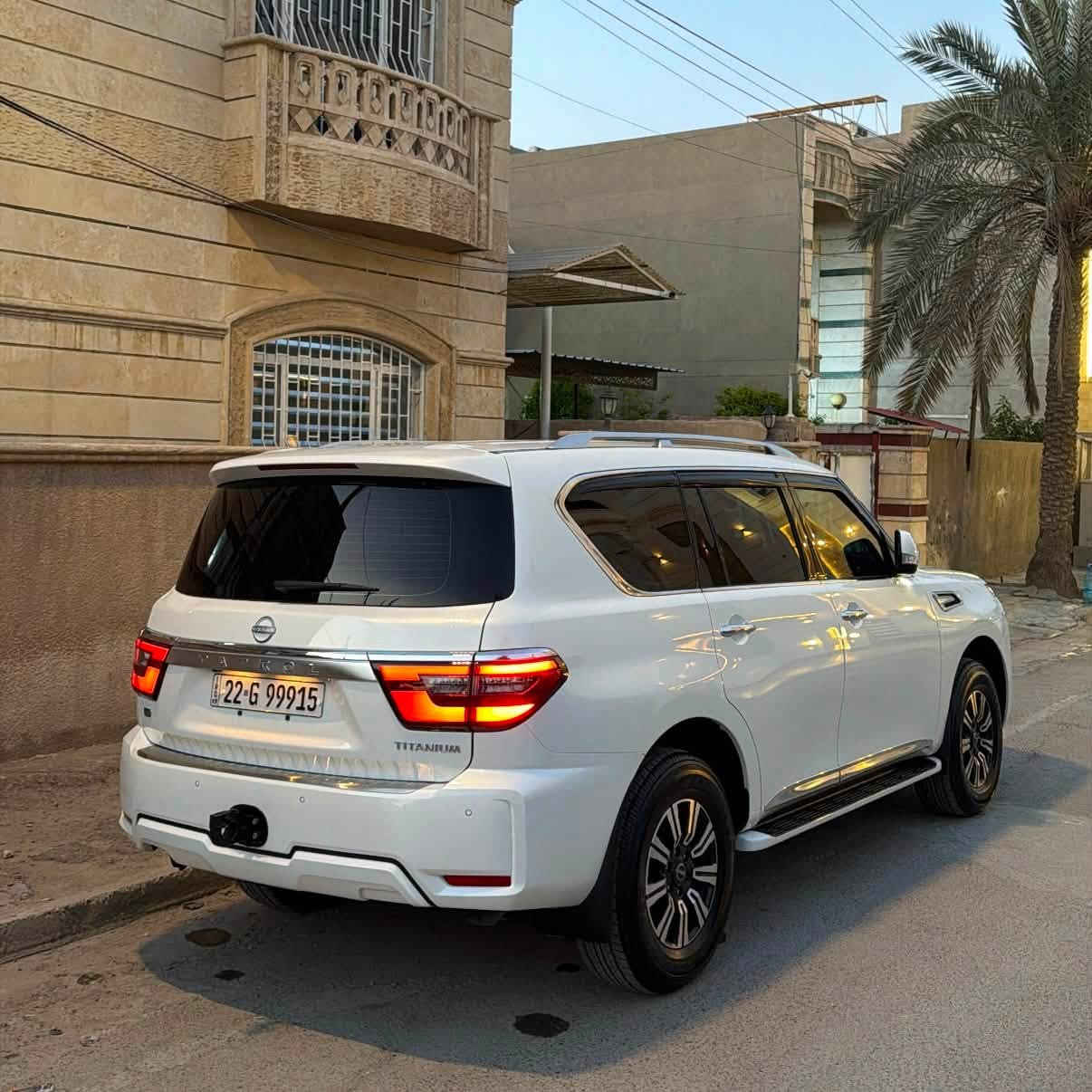 نيسان باترول موديل 2024 وكاله السور بعدها بضمان 

فئه تيتانيوم مكفوله للبيع فقط رقم اربيل بسمي 

ماشيه 29 الف كيلو كفاله عامه من كلشي 

فول 1/1 داخل لون قرميدي 
ثلاجة 
فتحة 
حساسات 360 درجة
مغلفه ppf اصلي وياها باج تضليل 80‎%‎ من مرور 
مكانها بغداد زيونه 

السعر 50.500 الف دولار ومجالها بسيط 

***********
