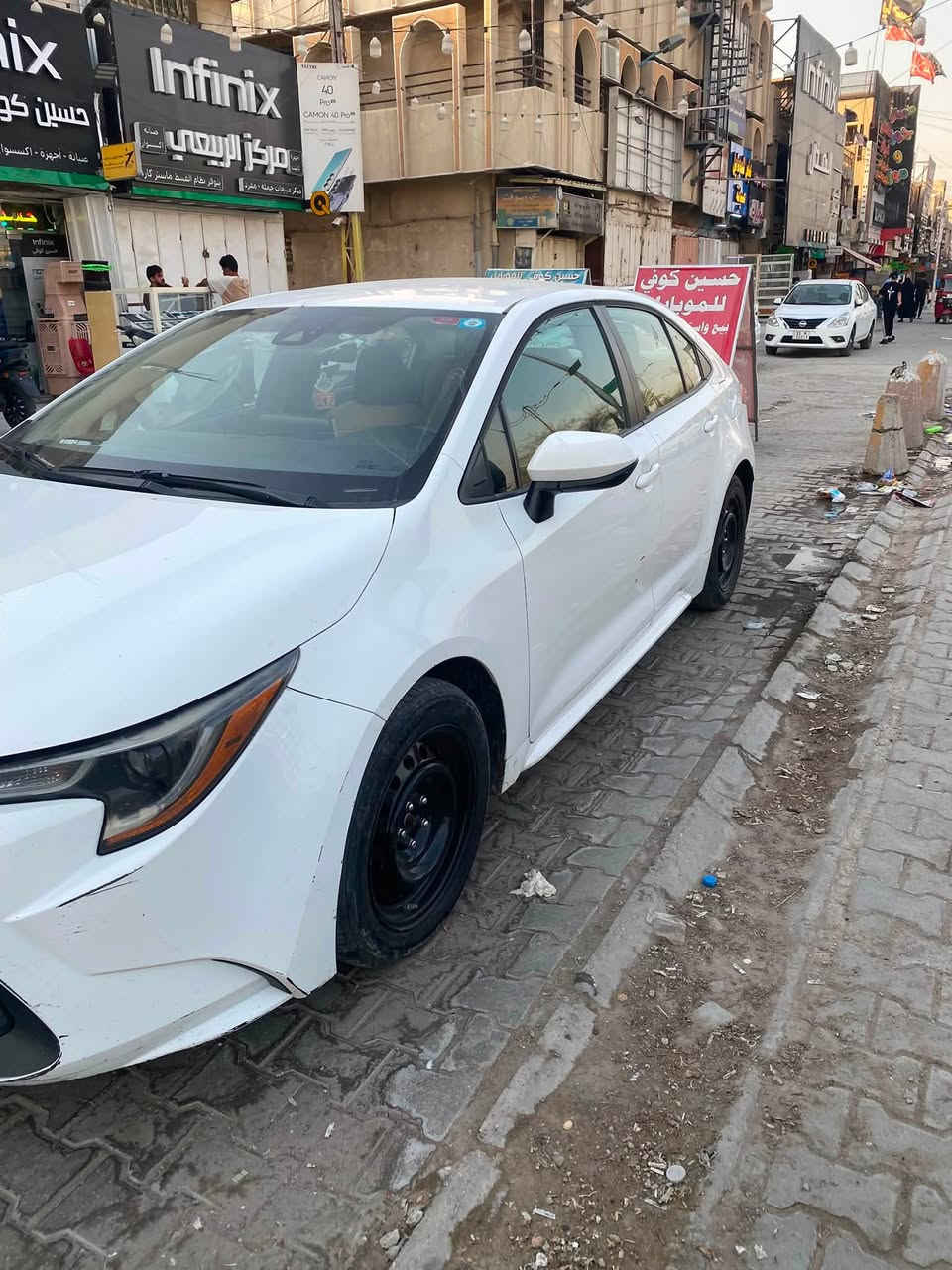 سلام عليكم كورلة موديل 20  حادث قبق الجنطة مصلح نفسة وبيهة طخطخات مثل ما موضح بصور السعر 130 وبيهة مجال بسيط الاستفسار ***********  غير متواجت ع نت
