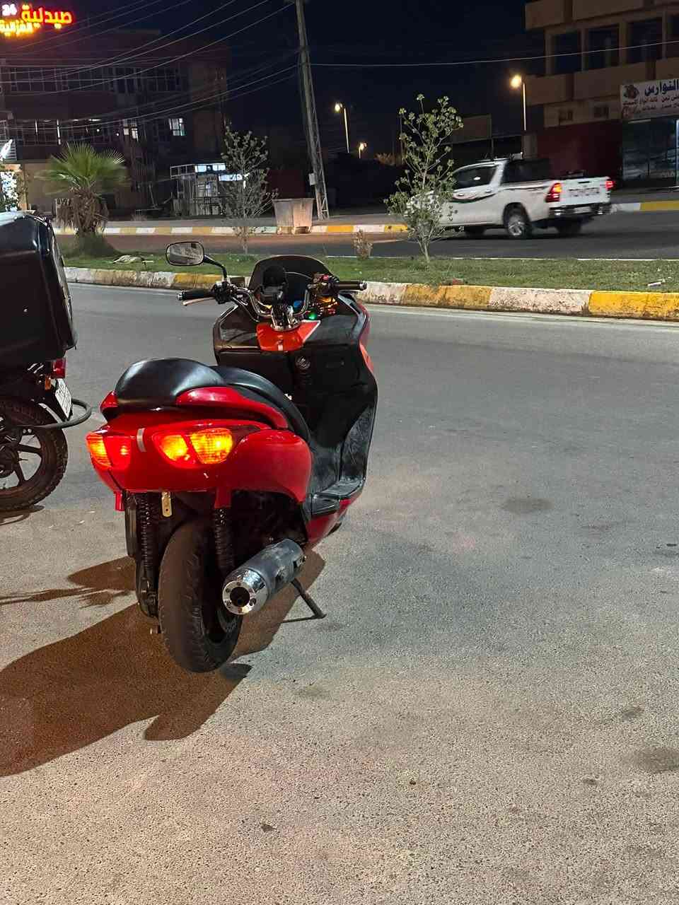 سلام عليكم 
دراجه فورزه 08 للبيع
دراجه كفاله عامه 
السعر٧٥٠وبيه مجال
***********
