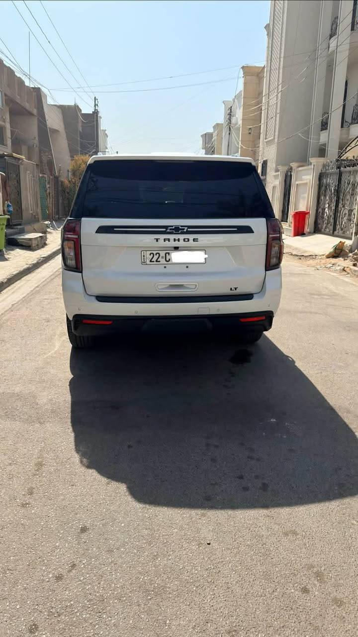 شفروليه تاهو LT 2022 السيارة بيها كتاب تضليل رقم اربيل ماشية 76 الف
* ﻿﻿المحرك: V8 سعة 5.3 لتر
* ﻿﻿القوة: 355 حصان
* ﻿﻿ناقل الحركة: أوتوماتيك 10 سرعات
* ﻿مقاعد vip
* ﻿﻿شاشة معلومات وترفيه 10.2 إنش�Bose نظام صوت *
* ﻿﻿كاميرات 5 مع رادار 
* ﻿﻿حساسات أمامية وخلفية
* ﻿﻿تشغيل بصمة ودخول ذكي
* ﻿﻿مقاعد جلد كهربائية مع تدفئة للمقاعد الأمامية
* ﻿﻿مثبت سرعة
* ﻿﻿تحكم بالمقود
* ﻿﻿الباب الخلفي كهربائي
* السيارة بحالة ممتازة وبعد بيها مواصفات 

السعر: 375 وبيها مجال بسيط جداً

حادثها بابين فقط 
مرفق صورة الحادث 
للتواصل : ***********
