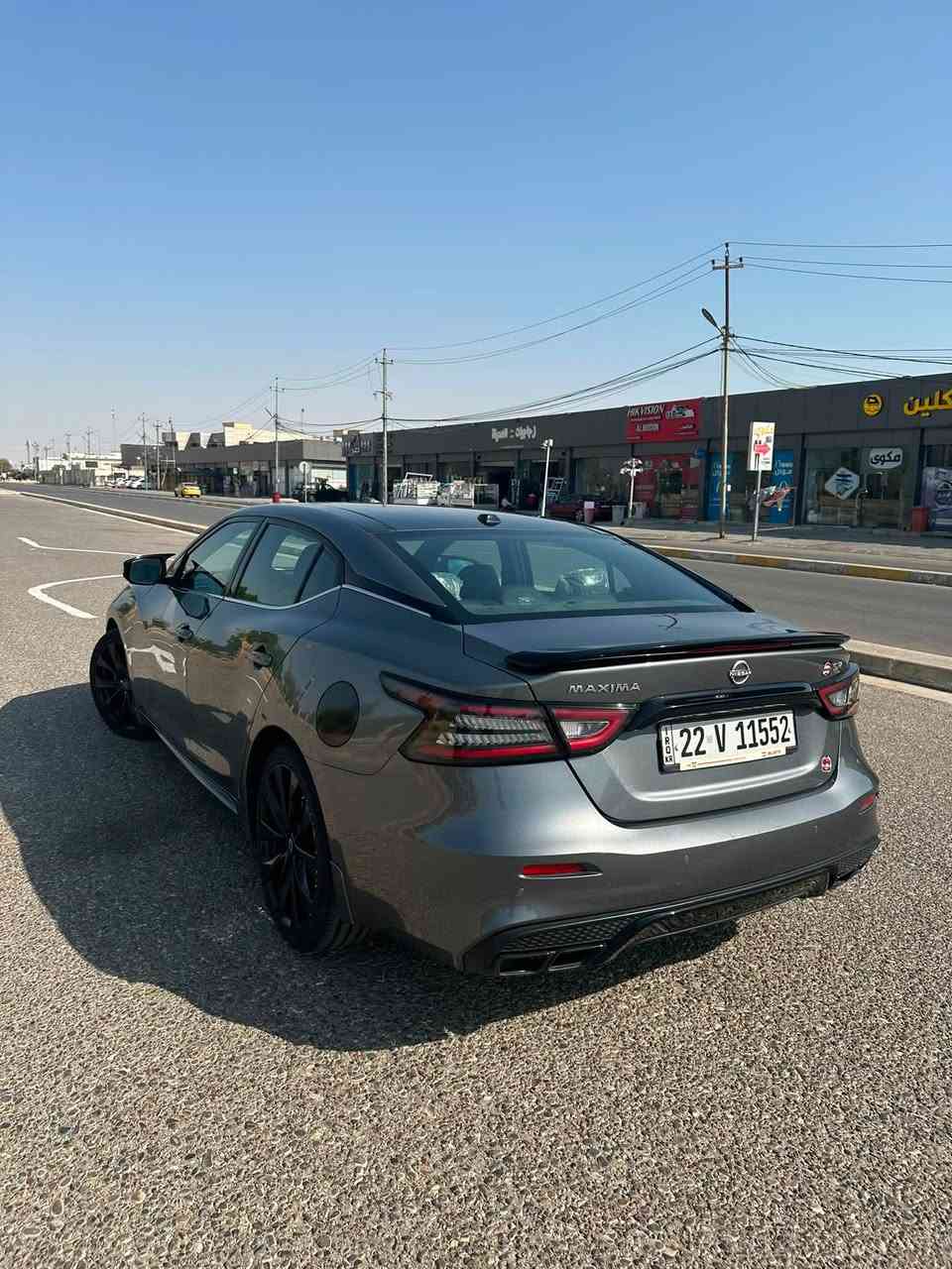 نيسان ماكسيما
سعر 175$
***********
23 SR فول كامل
بصمة أبواب وتشغيل عن بعد 
بانوراما 
كشنات جلد تدفئة تبريد 
ستيرن تدفئة
شفتات ستيرن 
ومواصفات البقيه المعروفة
 السيارة حادثه قطعة وحدة امريكا وبالعراق صار بيها قطعة 
سيارة نضيفة ماشية 33 الف ميل
سنوية جديدة هزة جديدة تحويل ثاني يوم 
السيارة مكانها كركوك
