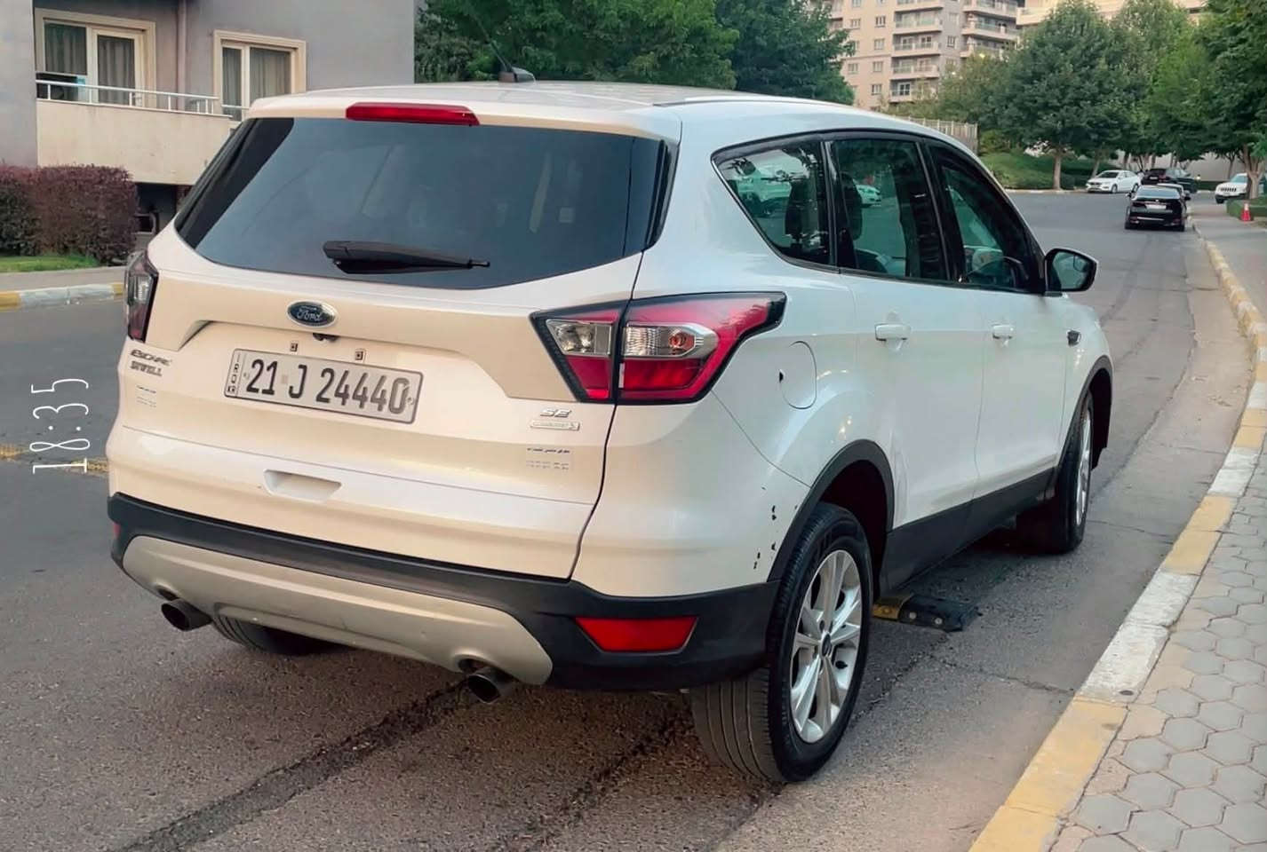 فۆرت ئیسکەیب ٢٠١٧
سپی بەفری، گێر ئۆتۆماتیک ، مەکینە ١،٥ تۆربۆ  بەنزین کەم ئەخوات ، جام و ئاوێنە کارەبا، سوکان ڤۆلیۆم، ئۆتۆ بریک و کارەبا،، گێڕ و مەکینە  بەشەرت، تەبرید لەسەر سویچ، تەقە و رەقەی نییە، تەنیا بۆنیتی بۆیاخە، سەنەوی تا ٢٠٢٩ تازەیە، تحویل و وەکالە و غرامە بەشەرت. 

نرخ :  ٩٥ $ معامەلە

 ئەتوانین مەبلەغێکت بۆ بکەین بە قیست. بە بێ زیادە خستنە سەر.
شوێن سلیمانی
***********

سوپاس بۆ ئەدمینی بەڕێز
