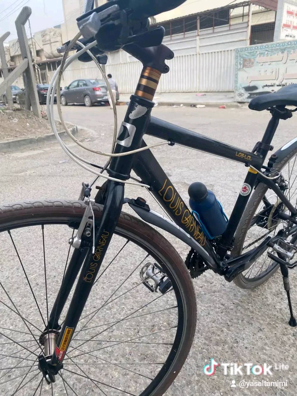 بايسكل ماركة لويس غارنيه اصلي ونظيف السعر 250 الف وبي مجال للاستفسار اتصل على هذا الرقم ***********