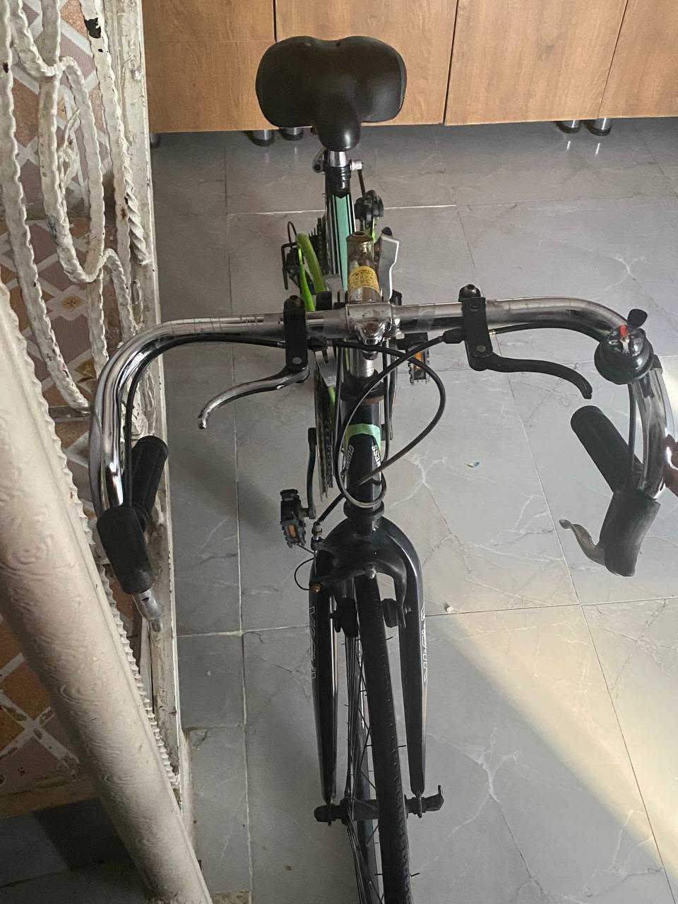 بايسكل رود ماركه جاينسس اصليه 100% ✅️
حجم 27 ✅️
بايدرات اصليه قابله للطي✅️
دبل بريك أمامي و دبل بريك خلفي ديسك اصلي ✅️
سستم كير شيمانو اصلي  3×7 شغالات كل النمر ✅️
وياله SMS اصلي وتايرات فيتنامي اصلي جدد  ✅️
بايسكل فولد قابل للطي تكدر تاخذه وياك باي مكان يعجبك ✅️
يجي وياه قفل زنجيل اصلي + لايت زينون اصلي شحن ✅️
قطعه كلش حلوه بلعافيه لليحصلها عنواني بغداد شهداء البياع السعر (135) وبي مجال بسيط حك جيه ***********واتساب24 ساعه
