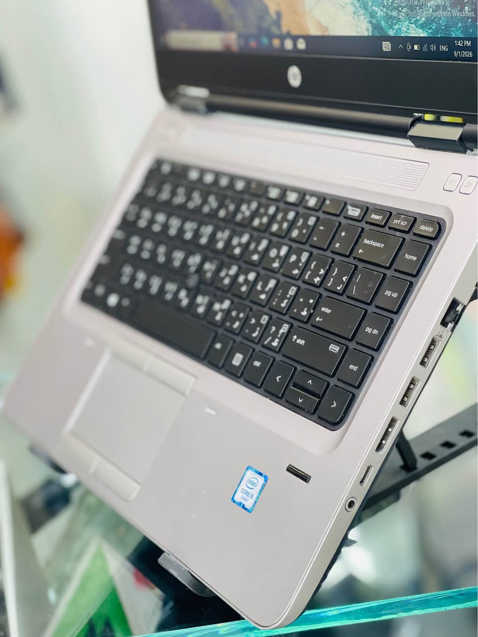 🔥 فقط بسعر 175 الف 🔥

hp pro book 💻 ✅

Core i 5 🔥

جيل السادس ✅

Ram 8GB 🔥

هارد ssd 256  سريع جداً ✅

شاشة عالية الدقة بحجم 14 💻

منفذ HDMI port 🎞️

منفذ VGA 📽️

منفذ usb  عدد 3

منفذ aux 

بطارية تدوم اكثر من ساعة  🔋

ملاحقات الجهاز شاحنة اصلية 🔌 + حقيبة 

نظافة الابتوب 99٪؜

العنوان الموصل الزهور دورة سيدة الجميلة📍

 مكتب فوكس ستور

يتوفر توصيل جميع محافظات العراق 🚚🚛🚚

تفاصيل اكثر ☎️*********** ☎️*********** موصل, نينوى

