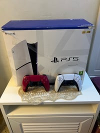 🔥 للبيع PS5 Slim – نسخة أقراص 🔥  ✨ نظافة 95% وعلى الفحص ✨ لوك ستيكر 🎮 ...