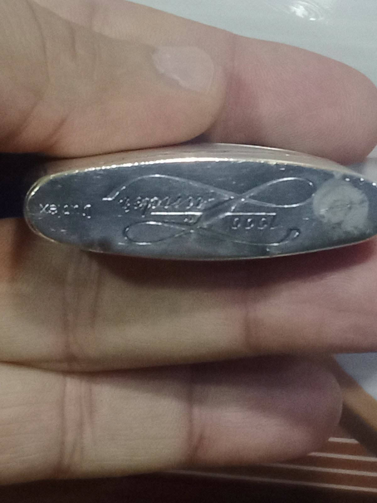 قداحة فضة عيارة 835 - السعر 80 الف مع التوصيل - التفاصيل في الصور
