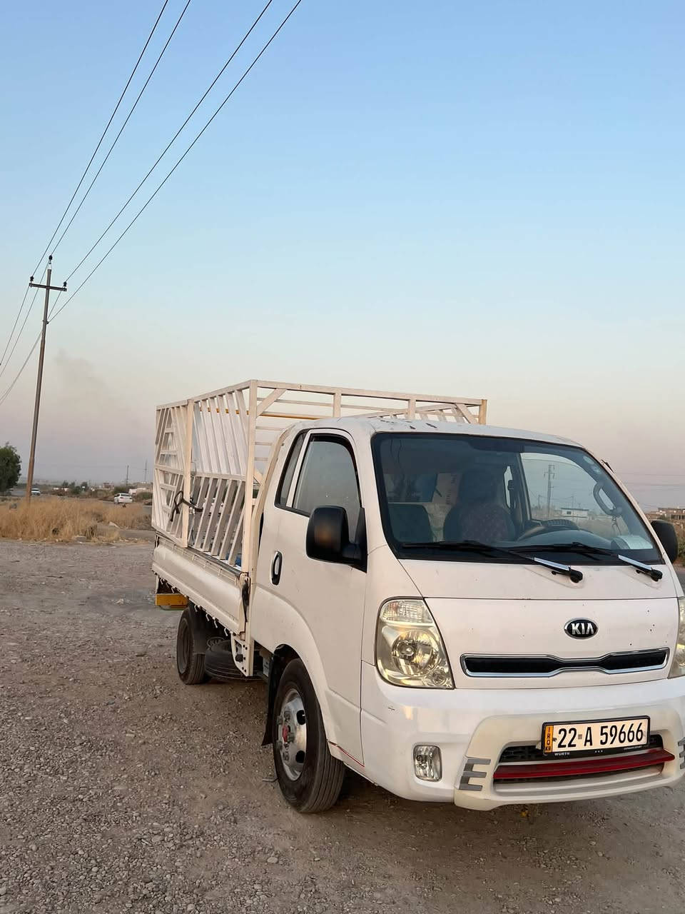 كیا حمل مودیل 2008 مكینە 4000 المرغوب
كیر محرك وكالە تحویل شاسی شرط
بدون صبغ بدون ضربە رقم سنویە جدید 
سعر 95$ مجال 
***********  بی واتساب
