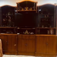 معرض صاج نظيف جداً للبيع يتكون من جزئين وقياساته مكتوبه بالصور سعره 45...