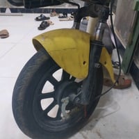 دراجه شحن مستعمله كلش قليل وبسعر مناسب السعر ١٥٠وبيها مجال عنواني الدو...
