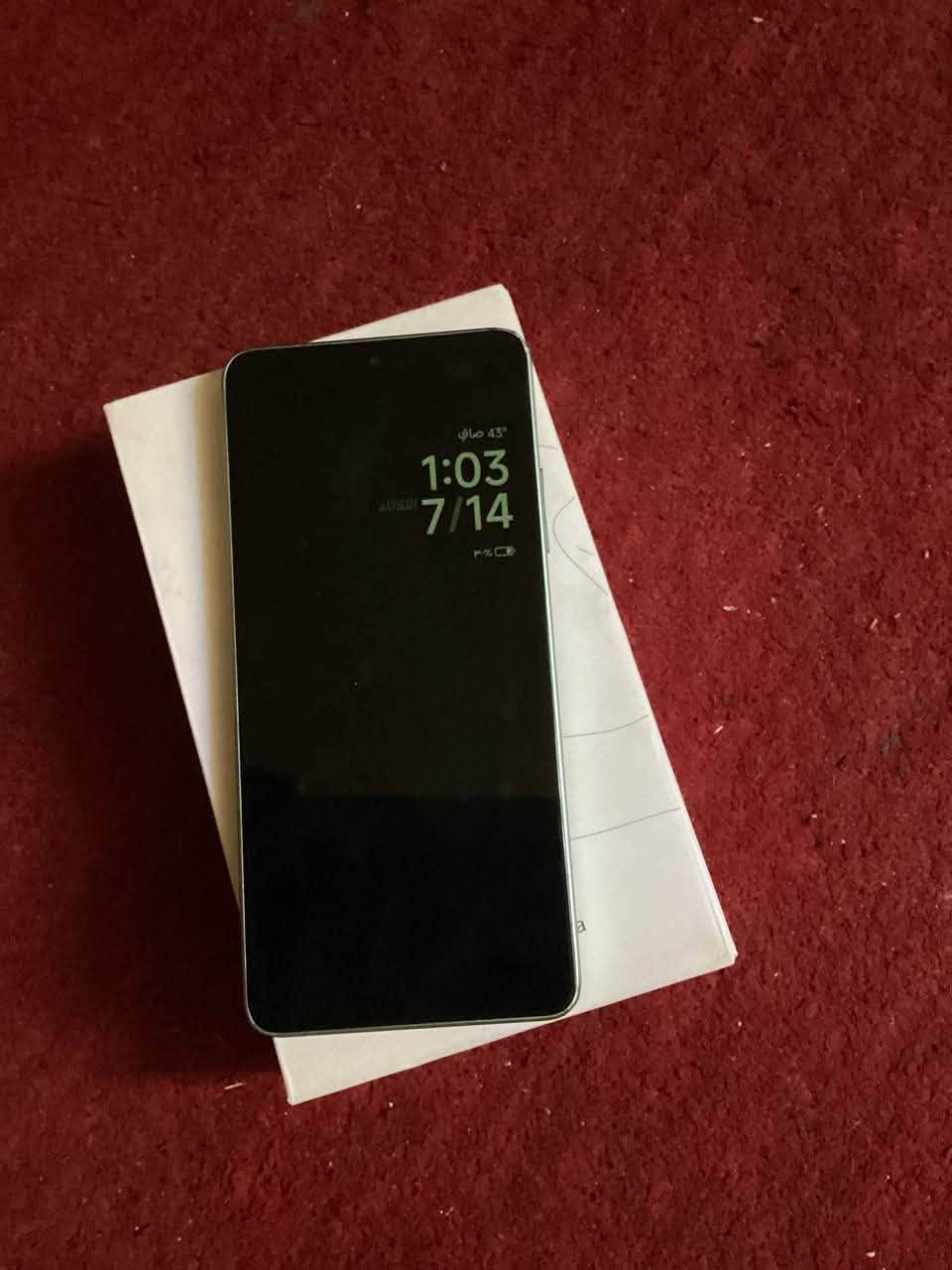 بيع تلفون POCO X7pro
لون المميز فستقي 
الشاشه 6.67
البطارية6000 تدعم الشحن السريع فئة90 واط حقيقي
المعالج8400 Ultra الترا
ديدعم 120 fbs حقيقي سلاسة في لعب 
ذاكرة 512 
بطارية٩٧ استخدام قليل كلش
الجهاز لا شخط ولا كسر نضيف جدآ
***********
بغداد الشعلة الصدرين
