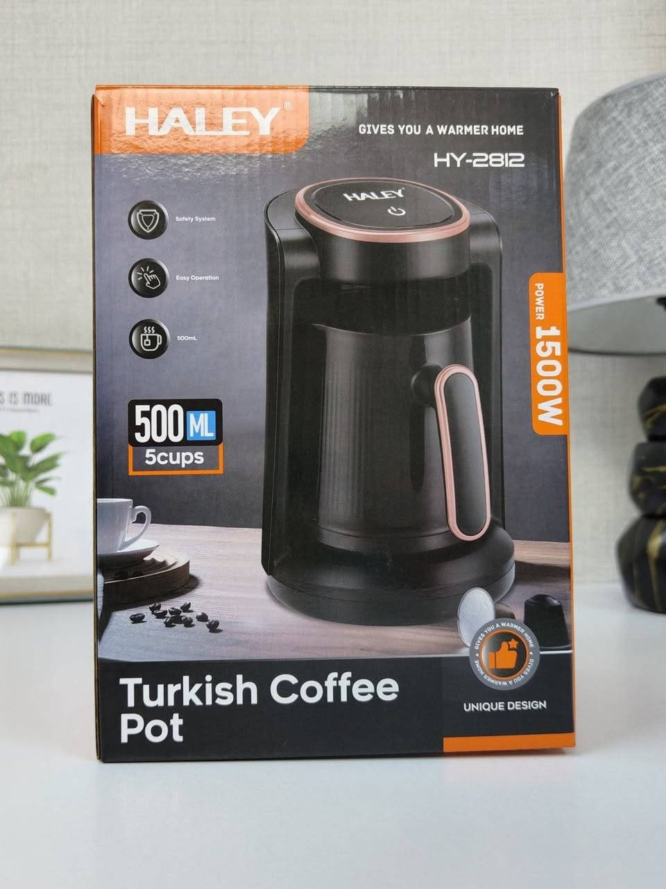 مكينة قهوة تركية • HALEY HY-2812 • ٥٠٠مل