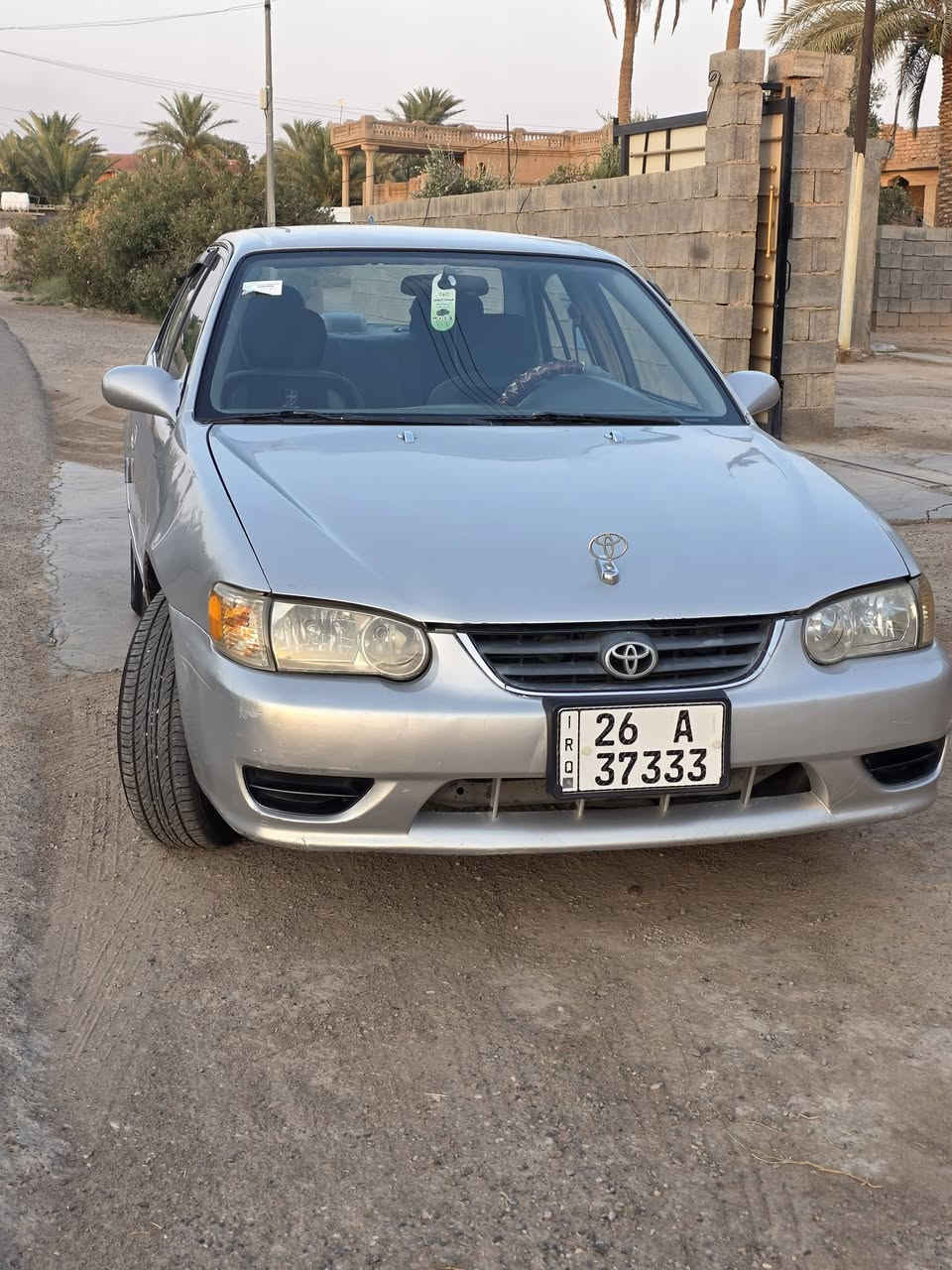 السلام عليكم ورحمة الله
كورلا موديل 2001 يسرا بلاد محرك 1800 محرك كير خير من الله صبغ عام  رقم صلاح الدين انكليزي السعر 58 وقابل للتفاوض بخدمت الشراي للاستفسار الاتصال على***********
