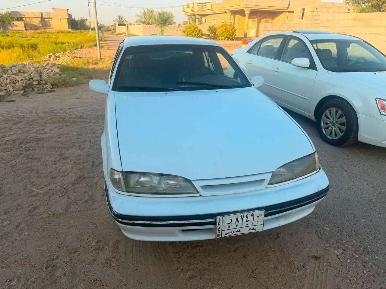 السلام عليكم برنس رقم بغداد موديل 1995 بلاديه بدون صبغ بيه تلكيطات صبغ جوه ترايش والهلال لخلفي 
محرك كير مكفولات شرط الفحص 
تخم تاير صدر جديد 
دوشمه جديده 
مكان السياره الفلوجه 
سعر 37
***********
