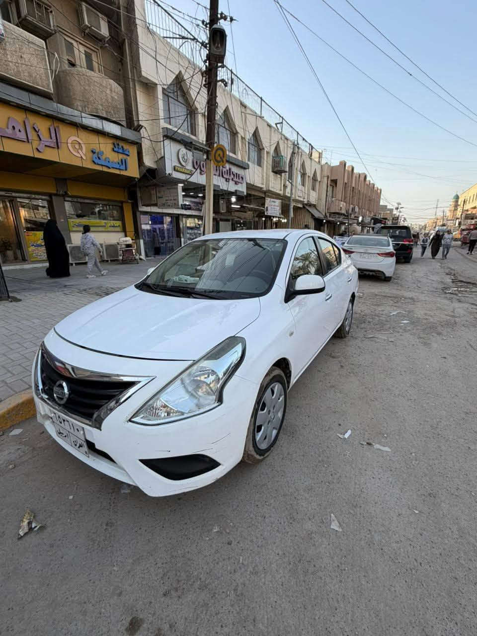 السلام عليكم
نيسان سني للبيع موديل 2021
رقم شمالي مواصفات معروفه
ماشيه 69 بسمي السياره….
تحويل مباشر…..
قبل يومين مبدل صدر امامي خلفي+اذاين محرك
باتري جديد
تاير جديد
كير مكينه صدر تبريد كفاله
نوزلات ومنظومه احتراق ادامه كامله
كفاله من الصبغ والضرر والحار والنقص 
كبل للشارع ..
بيها فقط طختين بسيطه كلش بسيطه وممأثره ع شكل السياره
السعر 101 وبيهه مجال بسيط
للاستفسار الاتصال 
+964 770 430 2883
