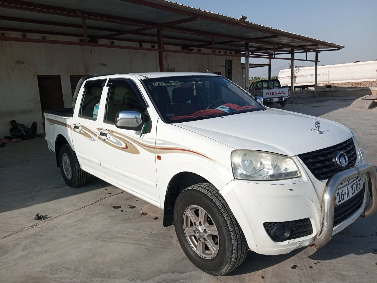 كريت ويل مكفوله من ضربه والتبديل ك شاصي مكفوللات تخم تاير جديد تبريد ثلج رقم قادسيه بسمي العنوان دوانيه الحمزه الشرقي السعر 80وبيها مجال مديل 2015.  وضع الشركه  ***********
