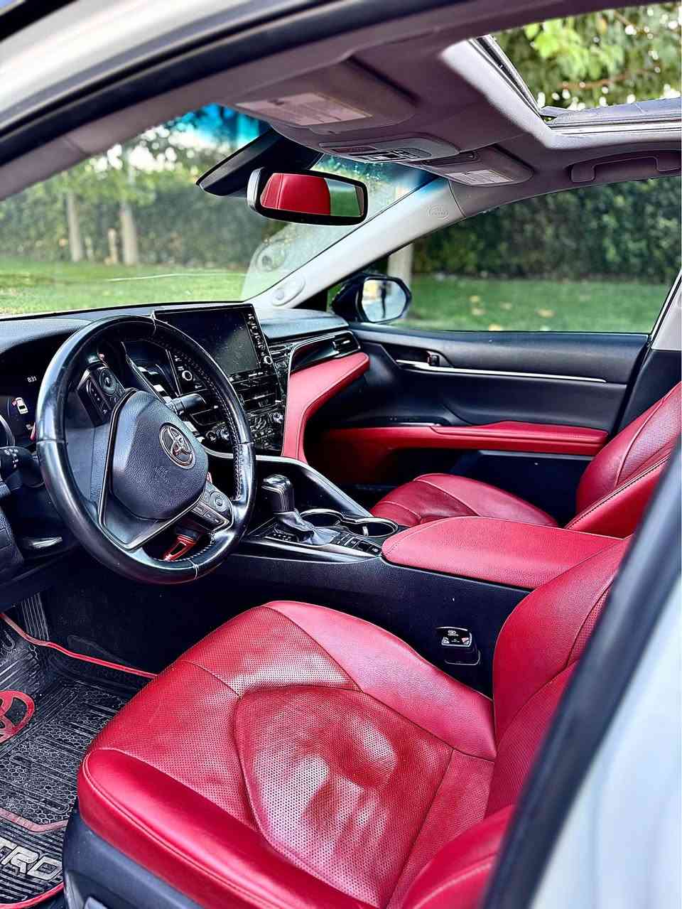 Camry XSE 2021 V6
فول فول مواصفات تو ويل
دواخل احمر
٥ كاميرا
بانوراما
فاست جارج
داتاشو
رادارات امامي و خلفي
كشن تدفئة و تبريد
اعلى فئة
سياره فقط بنيد و نص جاملغ مصبوغ
بدون دواخل بدون ارباك سنوي رقم كلها جديد
مكان سياره اربيل 
واتساب ***********
سعر ٢٣٠$ و مجال

تةنها بونيد و نيو جاملغي صبوغه بى ژورى بئ ارباك فول فول مواصفاته بانوراما داتاشو ٥ كاميرا كوشن سارد و كةرم ناو سور 
*********** أربيل, العراق
