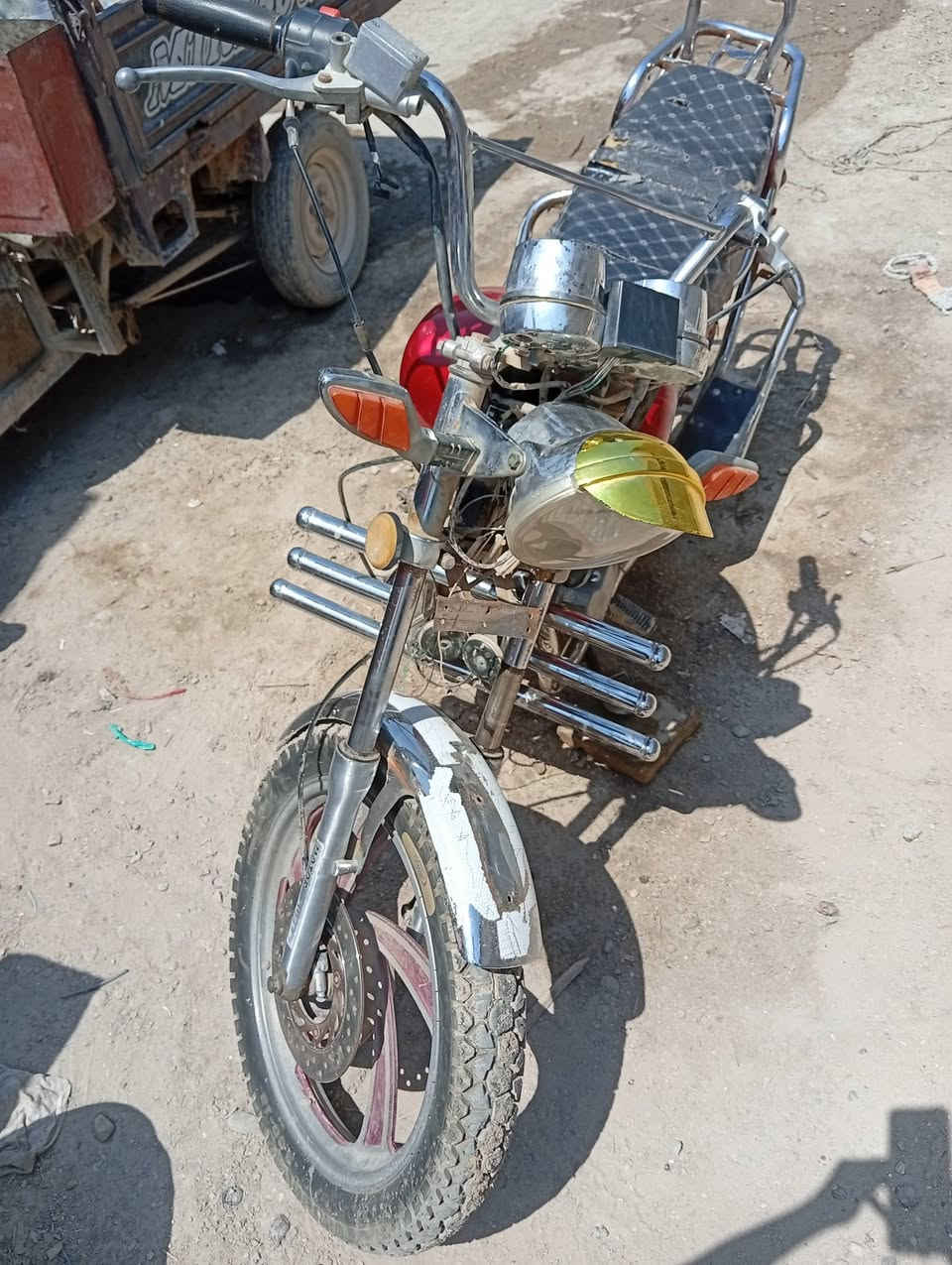 السلام عليكم دراجه جونده لبيع نظيفه موديل ٢٠١٧ أوراق كامله سعر ٣٥٠ مكانه حله ابو خستاوي على شارع ١٠٠ مقابل مفرك عنانه ***********
